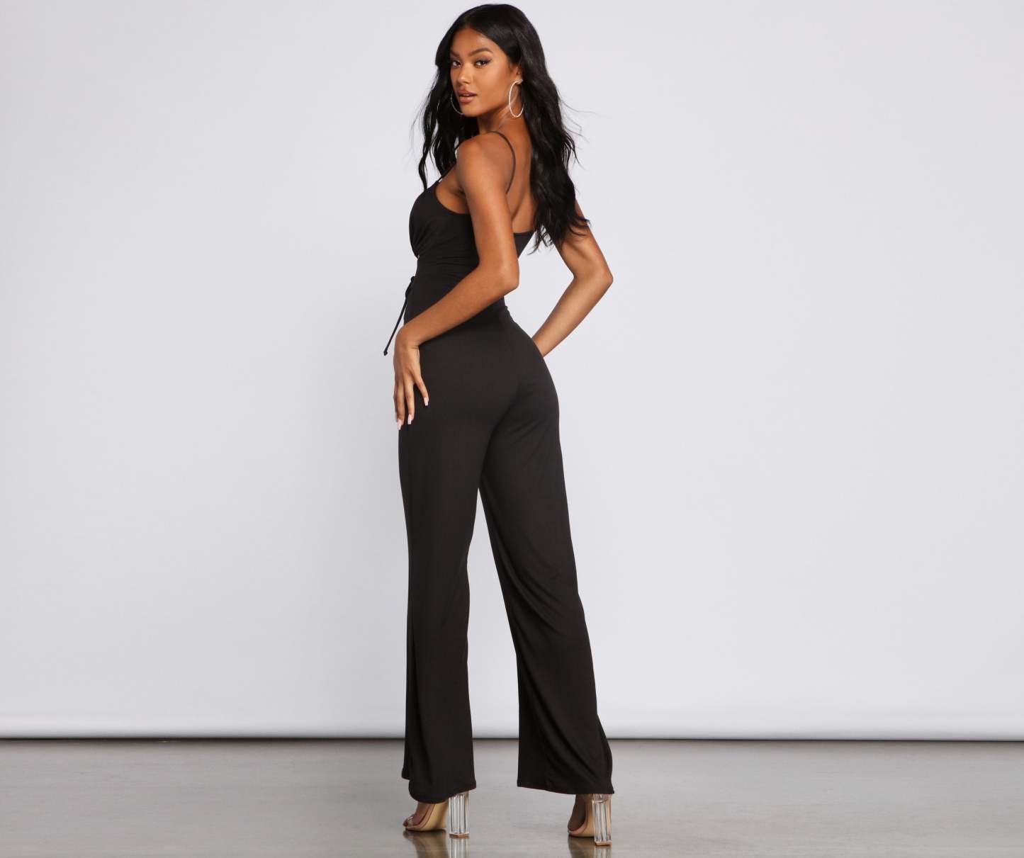 Sultry Vibes Cutout Jumpsuit - Lady Occasions