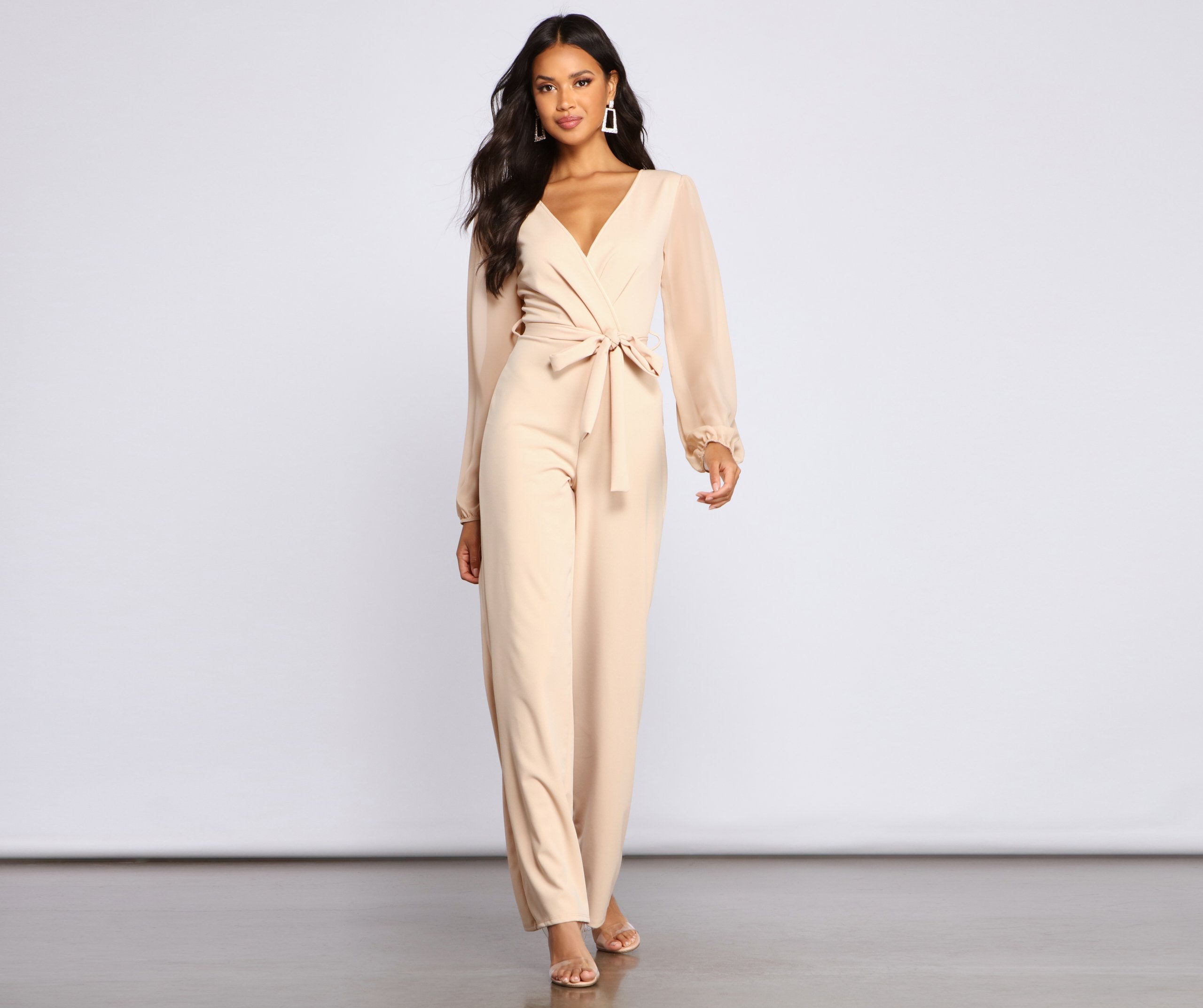 Effortless Beauty Chiffon Jumpsuit - Lady Occasions