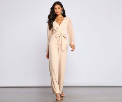 Effortless Beauty Chiffon Jumpsuit - Lady Occasions