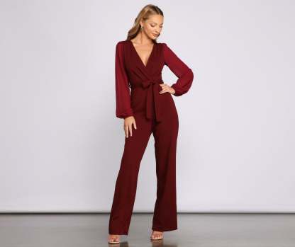 Effortless Beauty Chiffon Jumpsuit - Lady Occasions