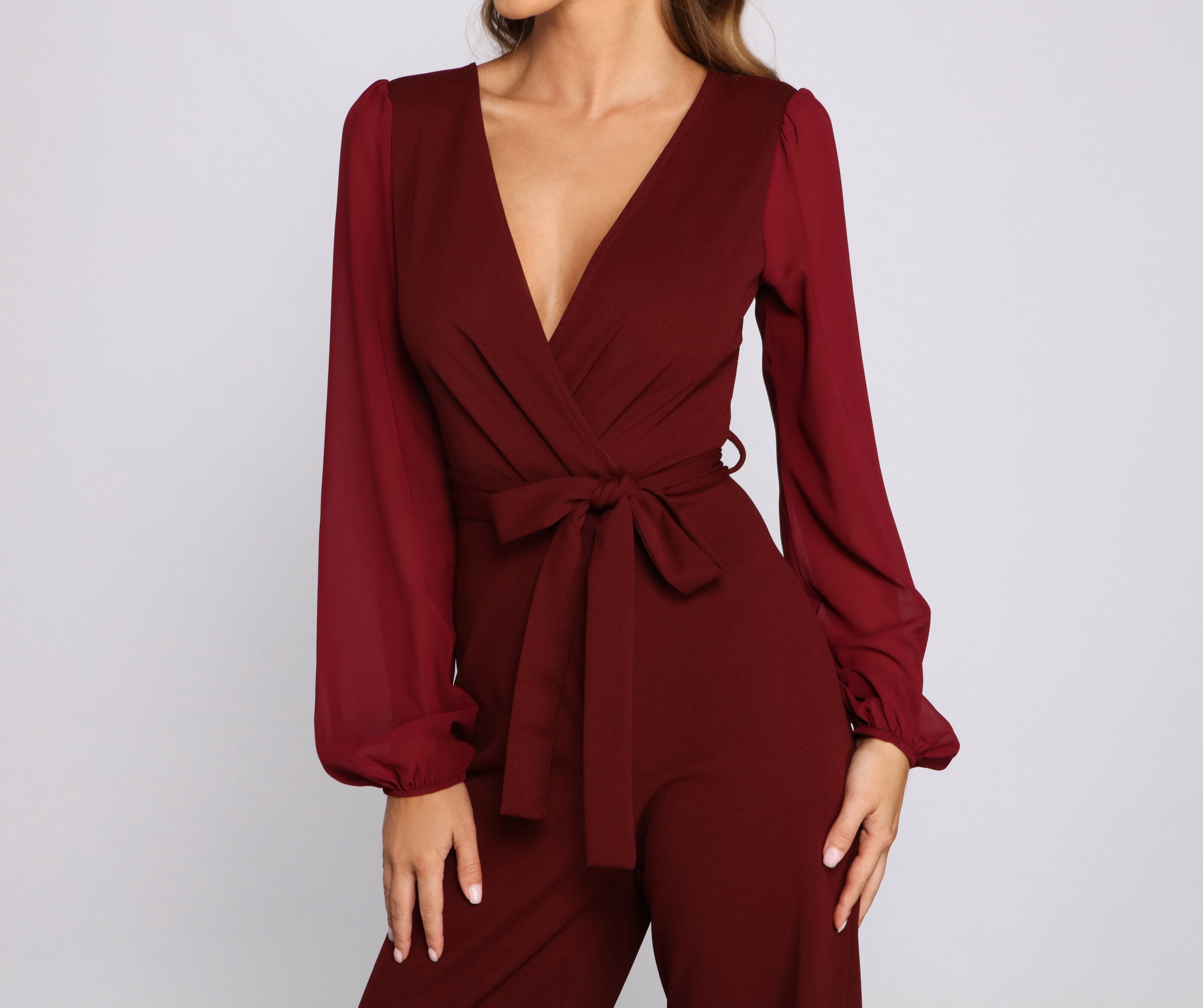 Effortless Beauty Chiffon Jumpsuit - Lady Occasions