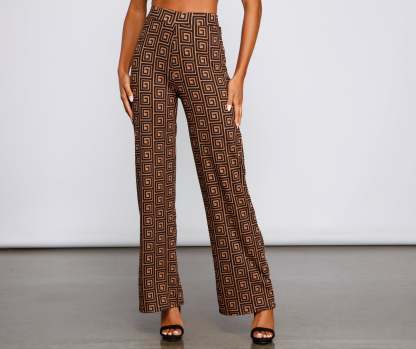 Trendy-Chic Vibes Wide-Leg Pants - Lady Occasions
