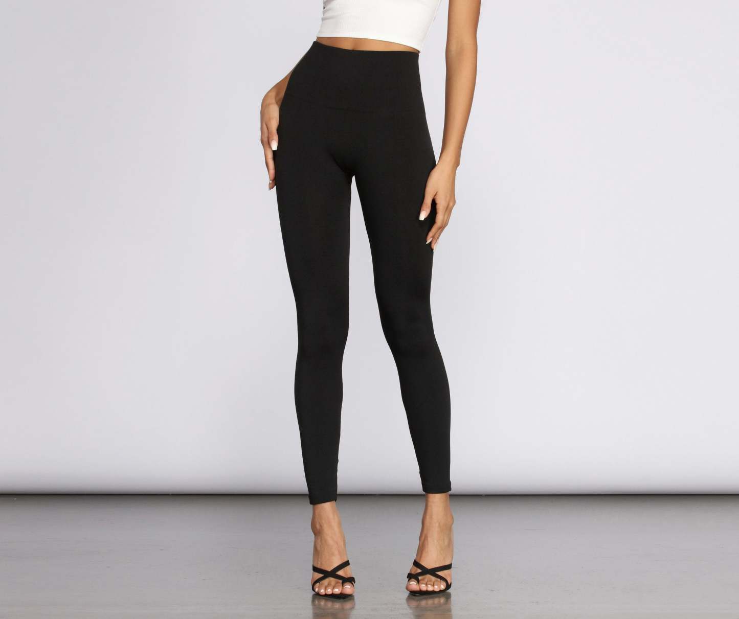 Fleece Shaper Leggings - Lady Occasions