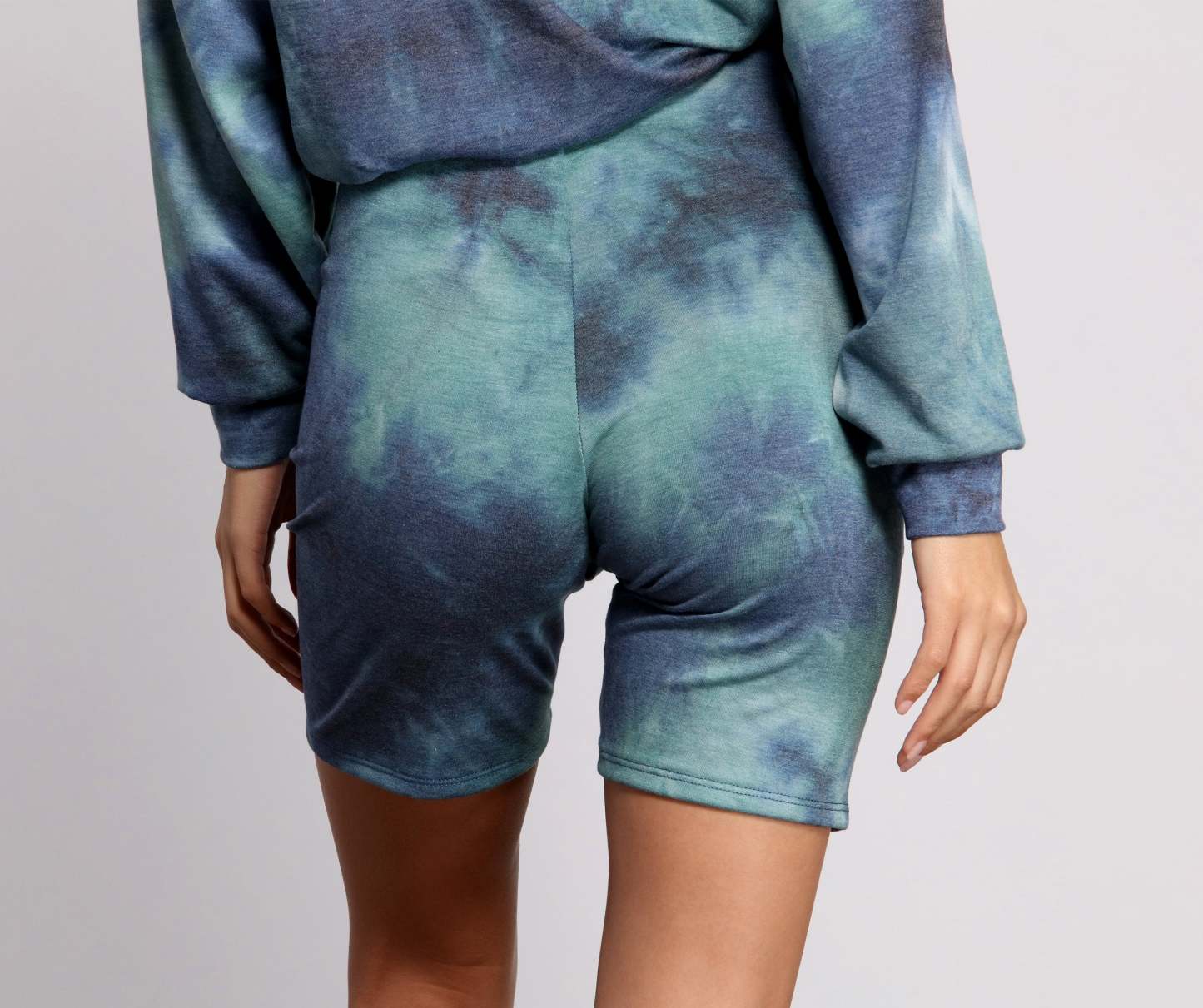 Good Vibes High Waist Biker Shorts - Lady Occasions
