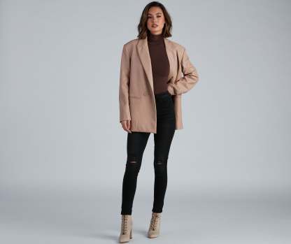 New In Town Mid-Rise Distressed Crop Skinny Jeans - Lady Occasions