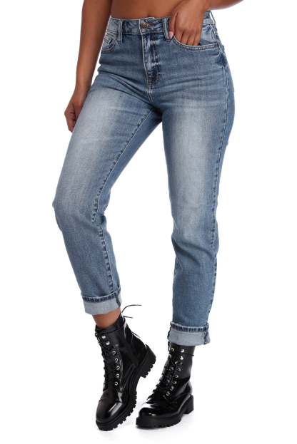 Super High Rise Mom Jeans - Lady Occasions