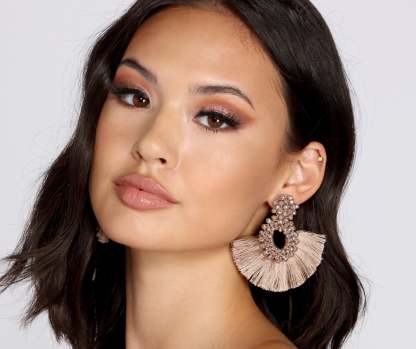 Dust It Off Drop Earrings - Lady Occasions