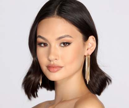 Fallin' For Fringe Duster Earrings - Lady Occasions