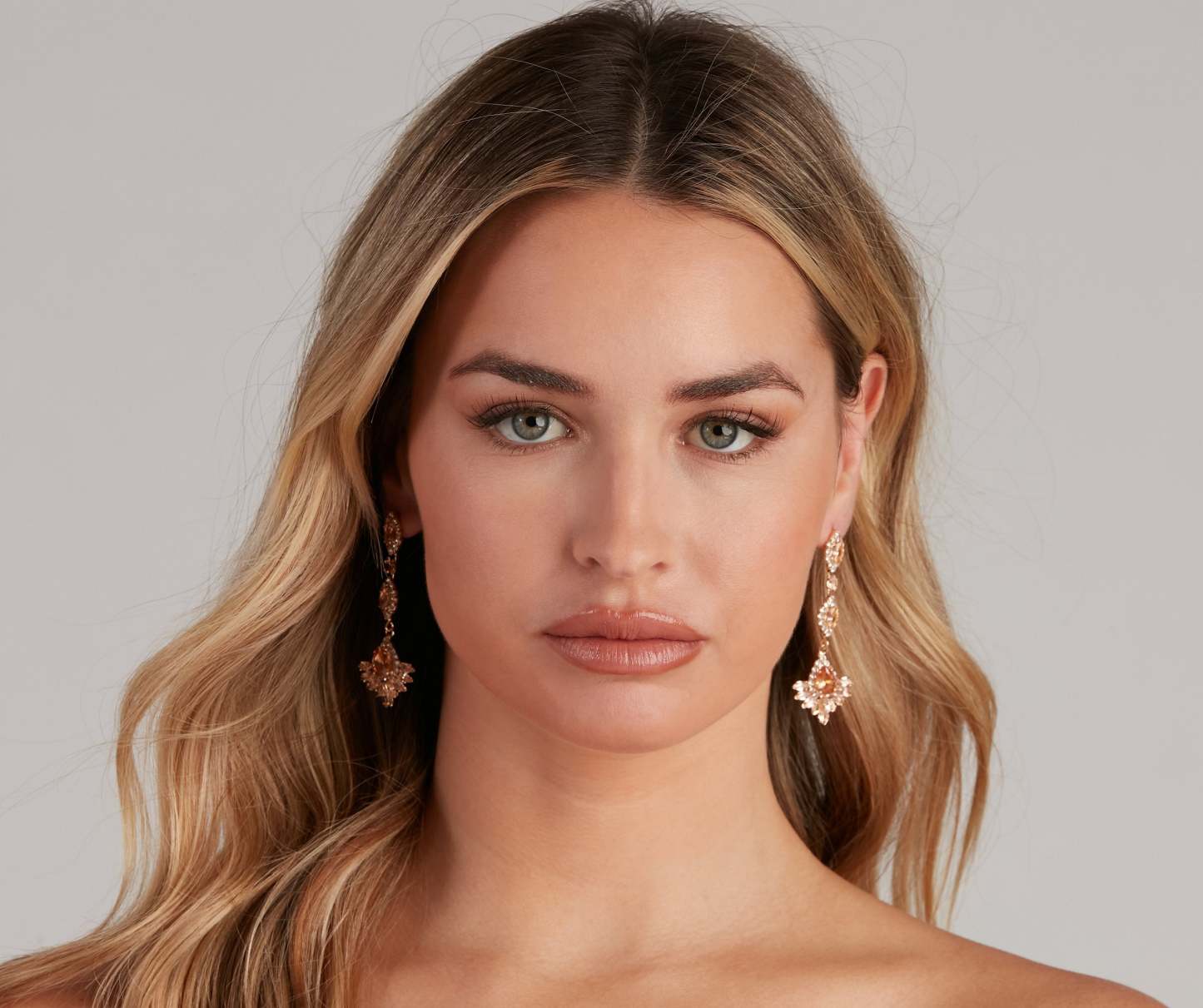 French Glam Linear Drop Earrings - Lady Occasions