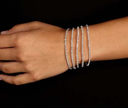 Glam Goals Rhinestone Bracelet - Lady Occasions
