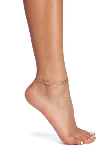 Dainty 3 Row Chain Anklet - Lady Occasions