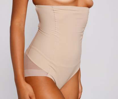 Be Smooth Mesh Back Brief Shaper - Lady Occasions