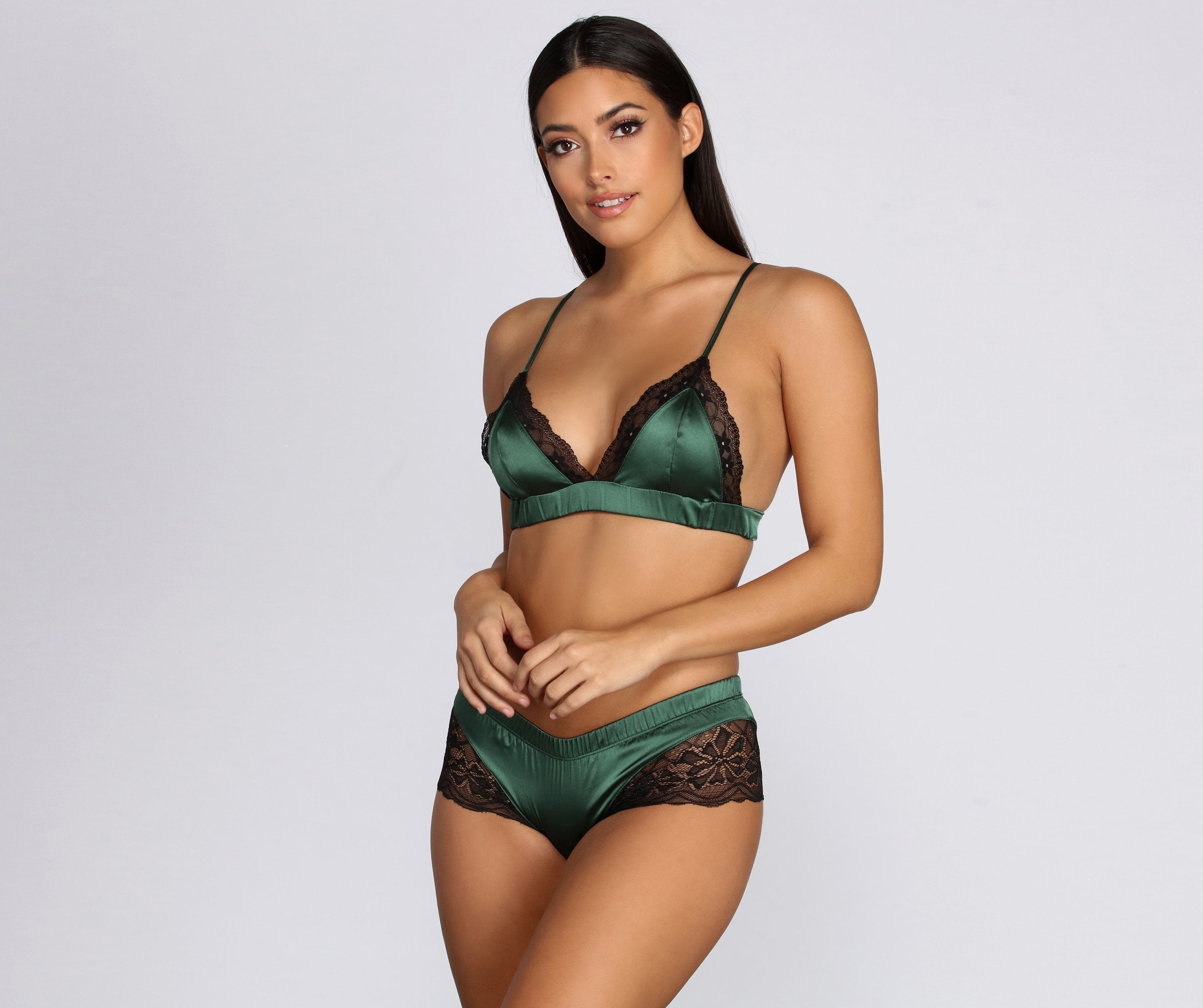 Let's Stay In Bralette + Shorts Set - Lady Occasions
