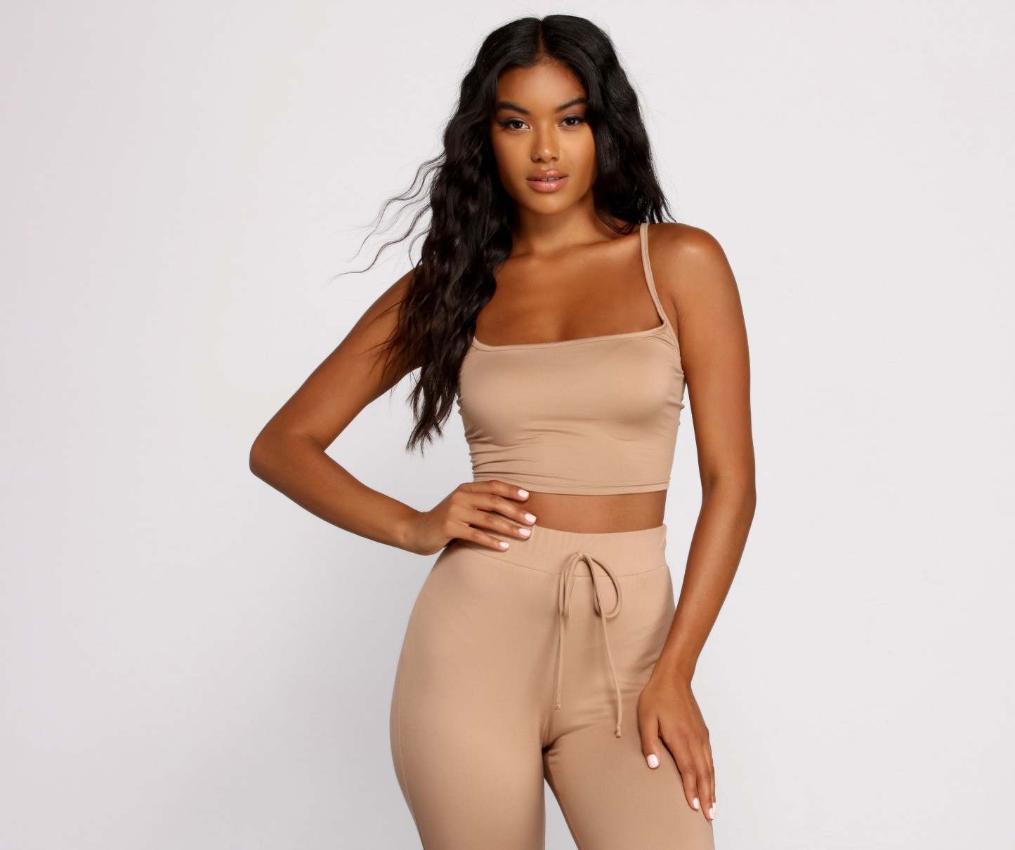 Essential Cropped Pajama Tank - Lady Occasions