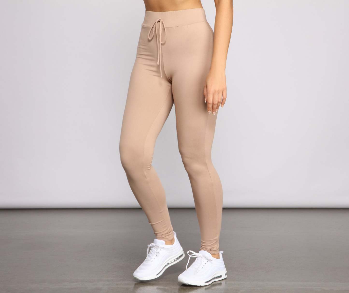 Essential High Waist Pajama Leggings - Lady Occasions