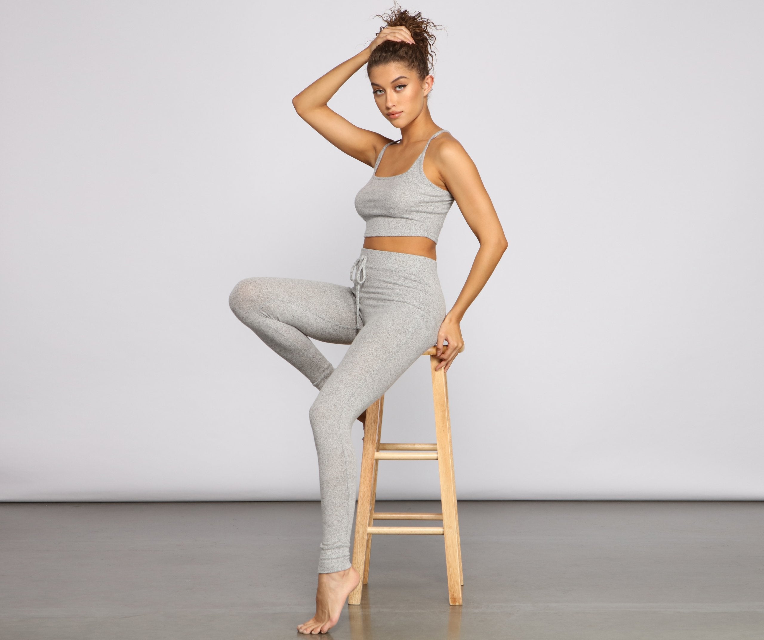 Cozy Chic Tank And Leggings Set - Lady Occasions