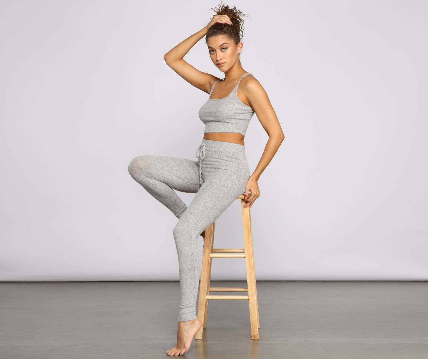 Cozy Chic Tank And Leggings Set - Lady Occasions