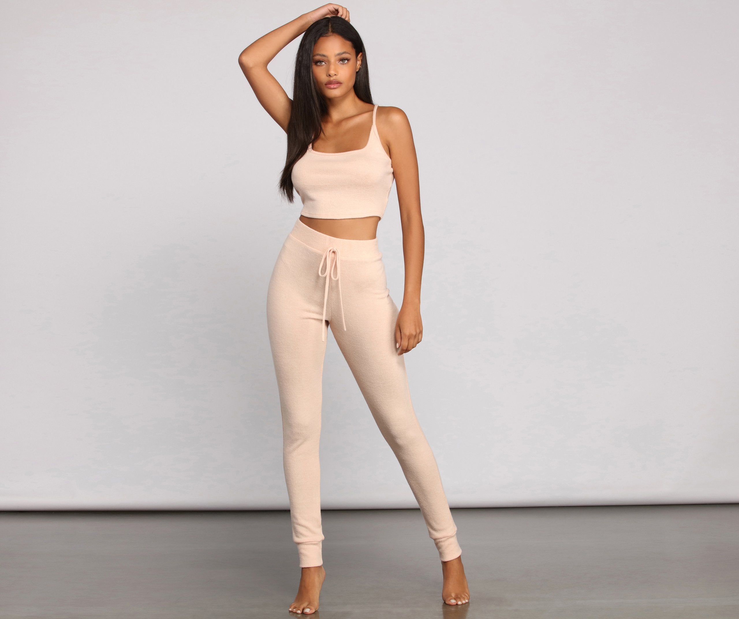 Cozy Chic Tank And Leggings Set - Lady Occasions