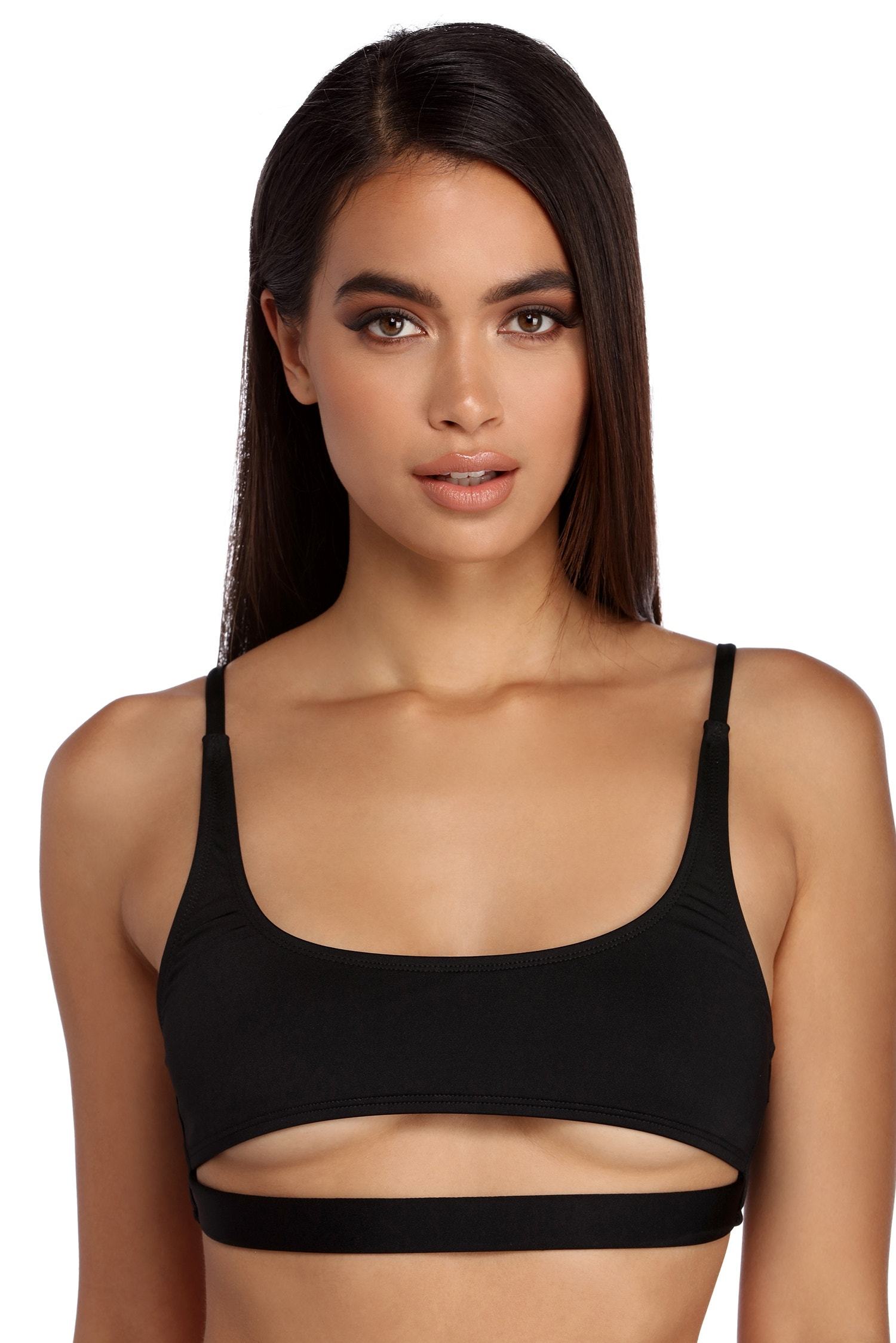 Cut To The Chase Swim Top - Lady Occasions