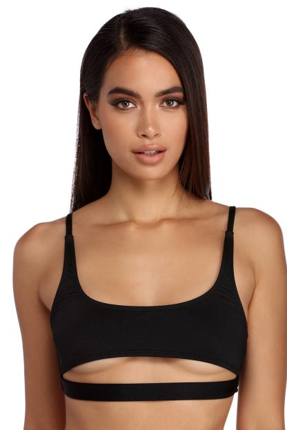 Cut To The Chase Swim Top - Lady Occasions