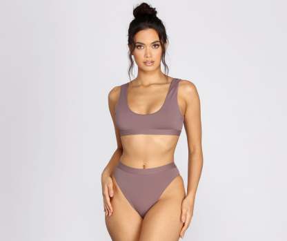 Minimal Tank Swim Top - Lady Occasions