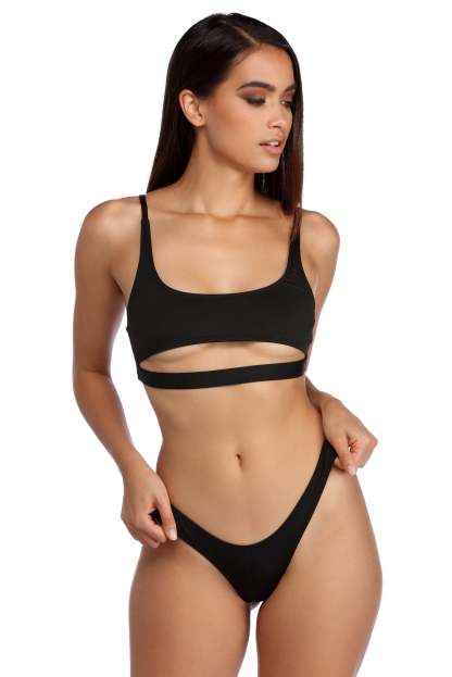 Cut To The Chase Swim Top - Lady Occasions