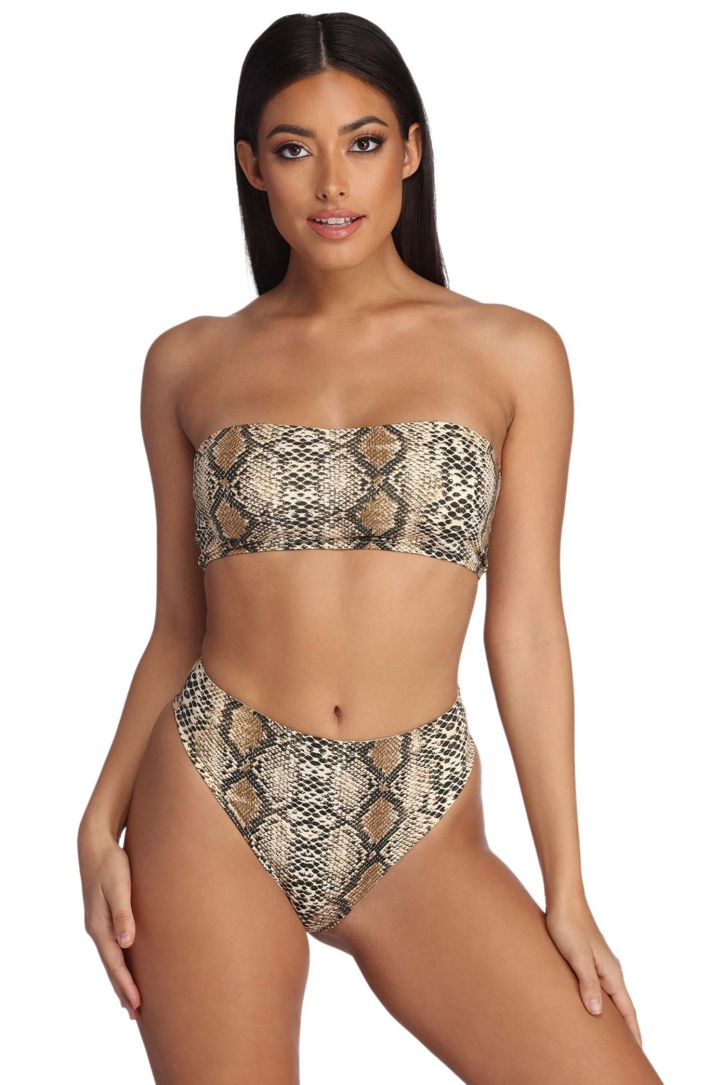 High Waist Swim Bottom - Lady Occasions