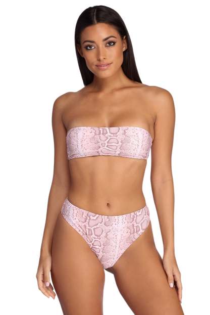 High Waist Swim Bottom - Lady Occasions