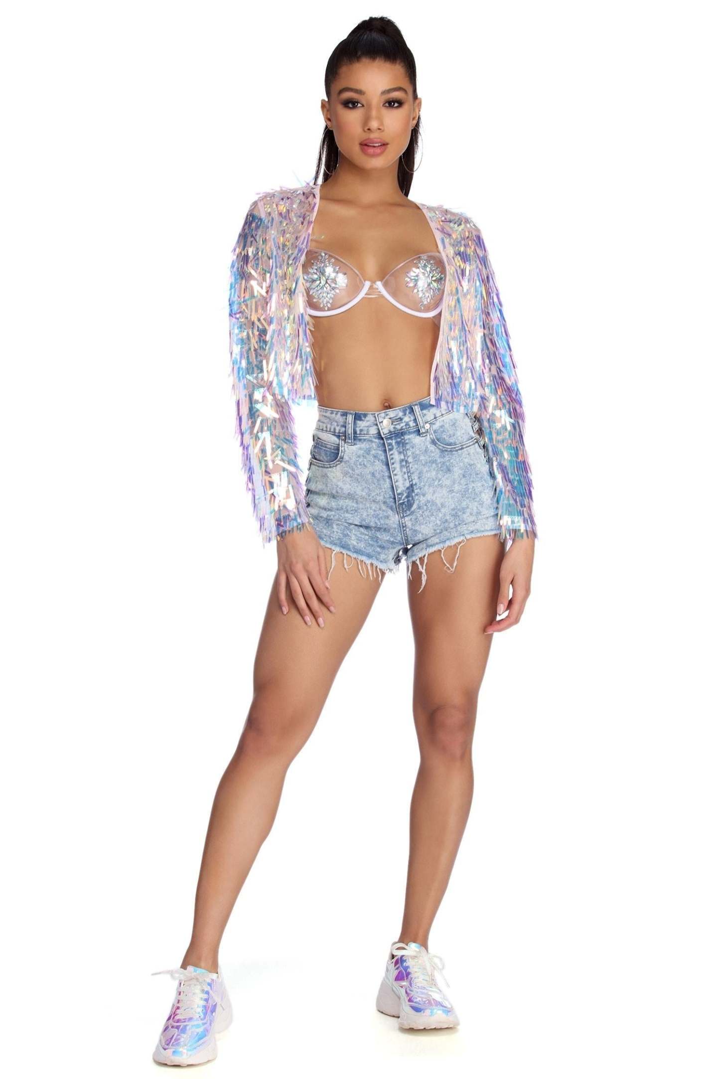 In The Clear PVC Bra - Lady Occasions