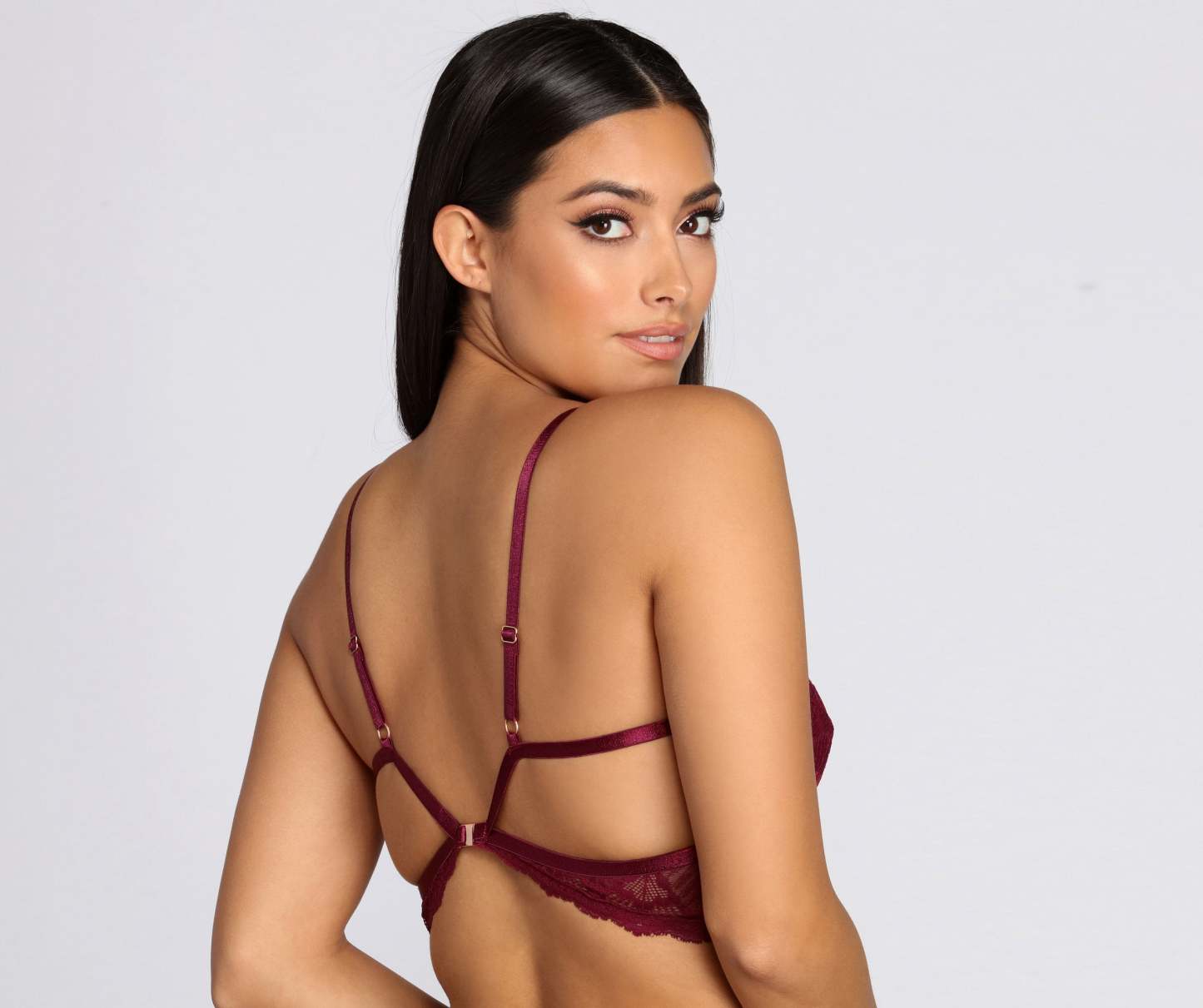Dainty Sheer Lace Bralette - Lady Occasions