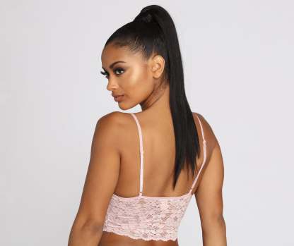 Lovin' The Lace Padded Bralette - Lady Occasions