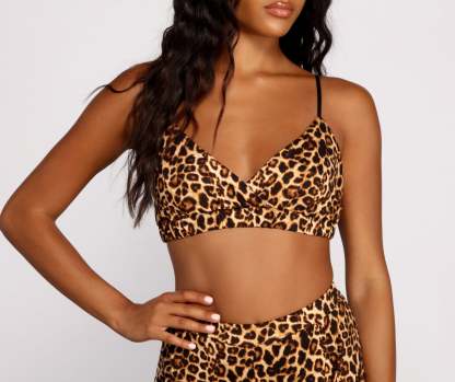 Fierce and Fab Triangle Bralette - Lady Occasions