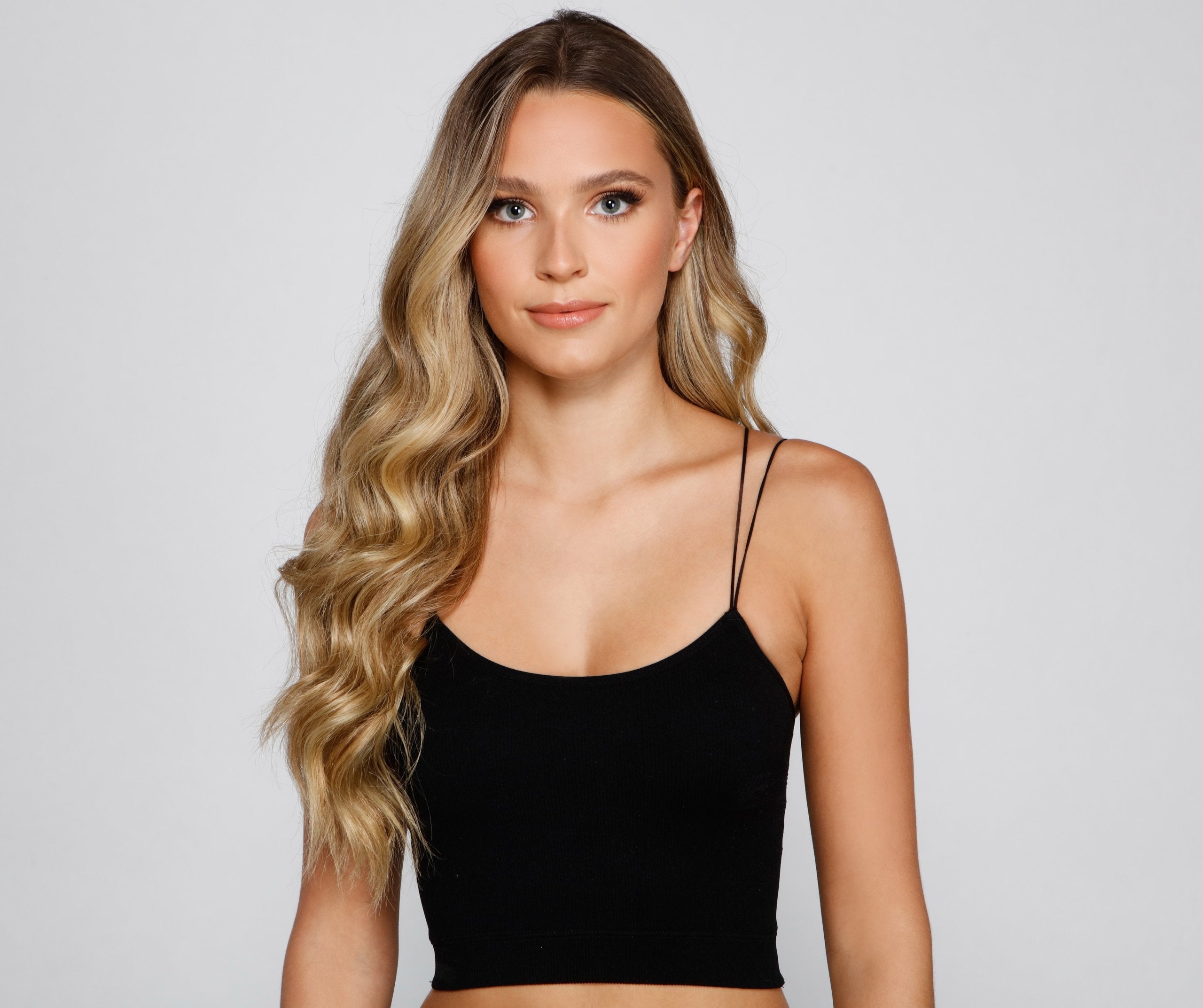 Lace-Back Long Line Bralette - Lady Occasions