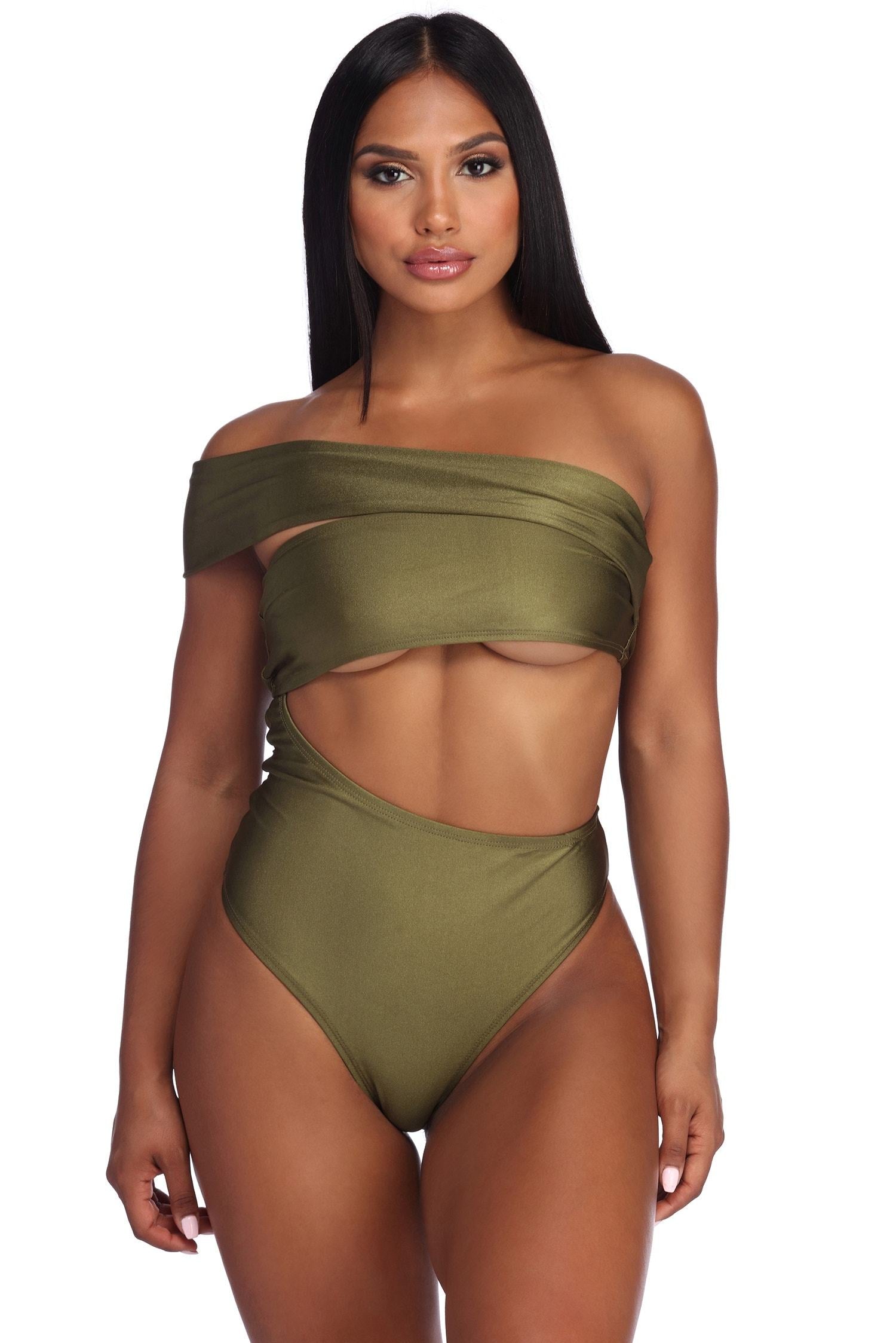 Cut Out The Drama Swimsuit - Lady Occasions