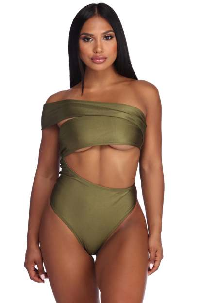 Cut Out The Drama Swimsuit - Lady Occasions