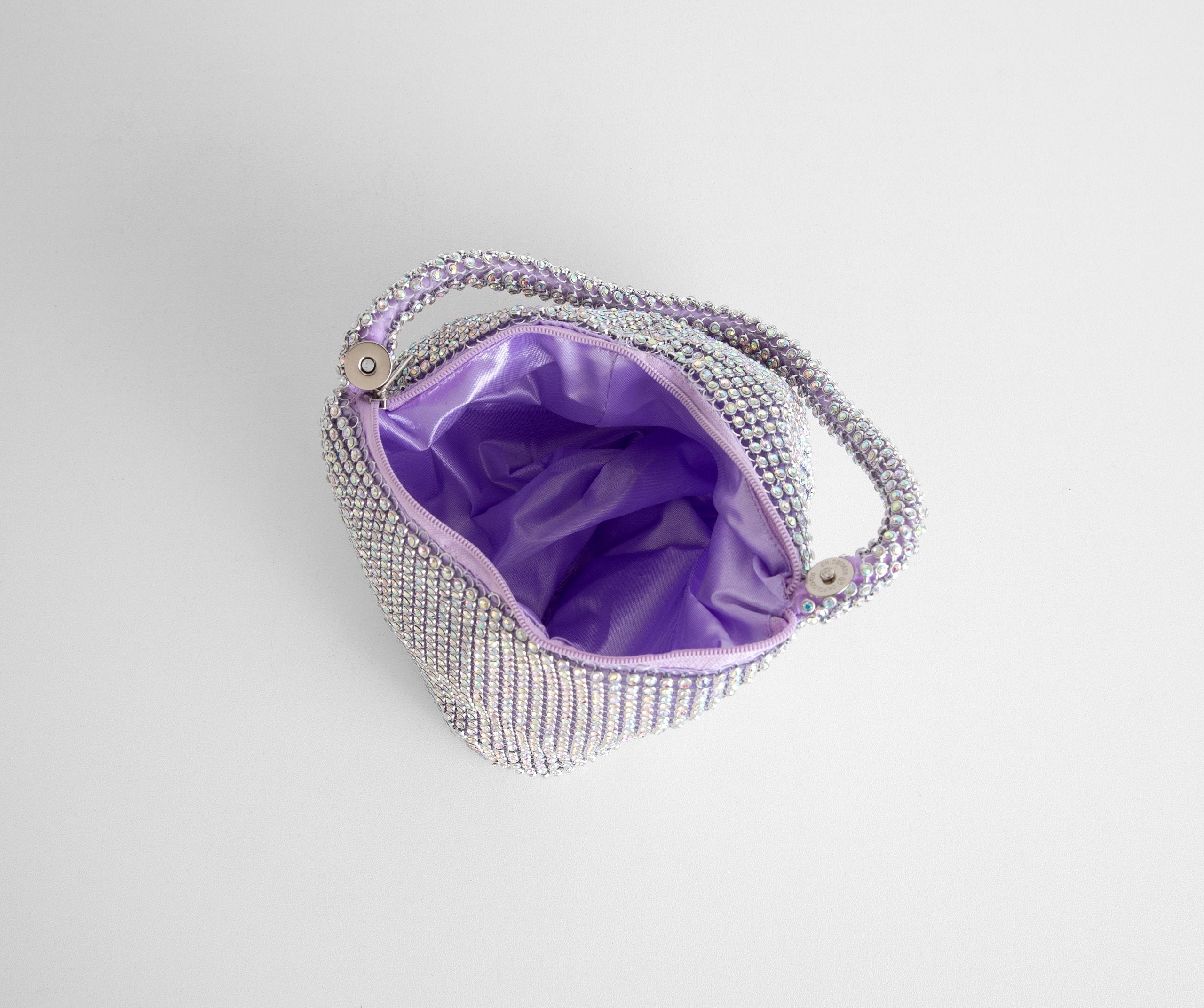 Crazy For Rhinestones Wristlet - Lady Occasions