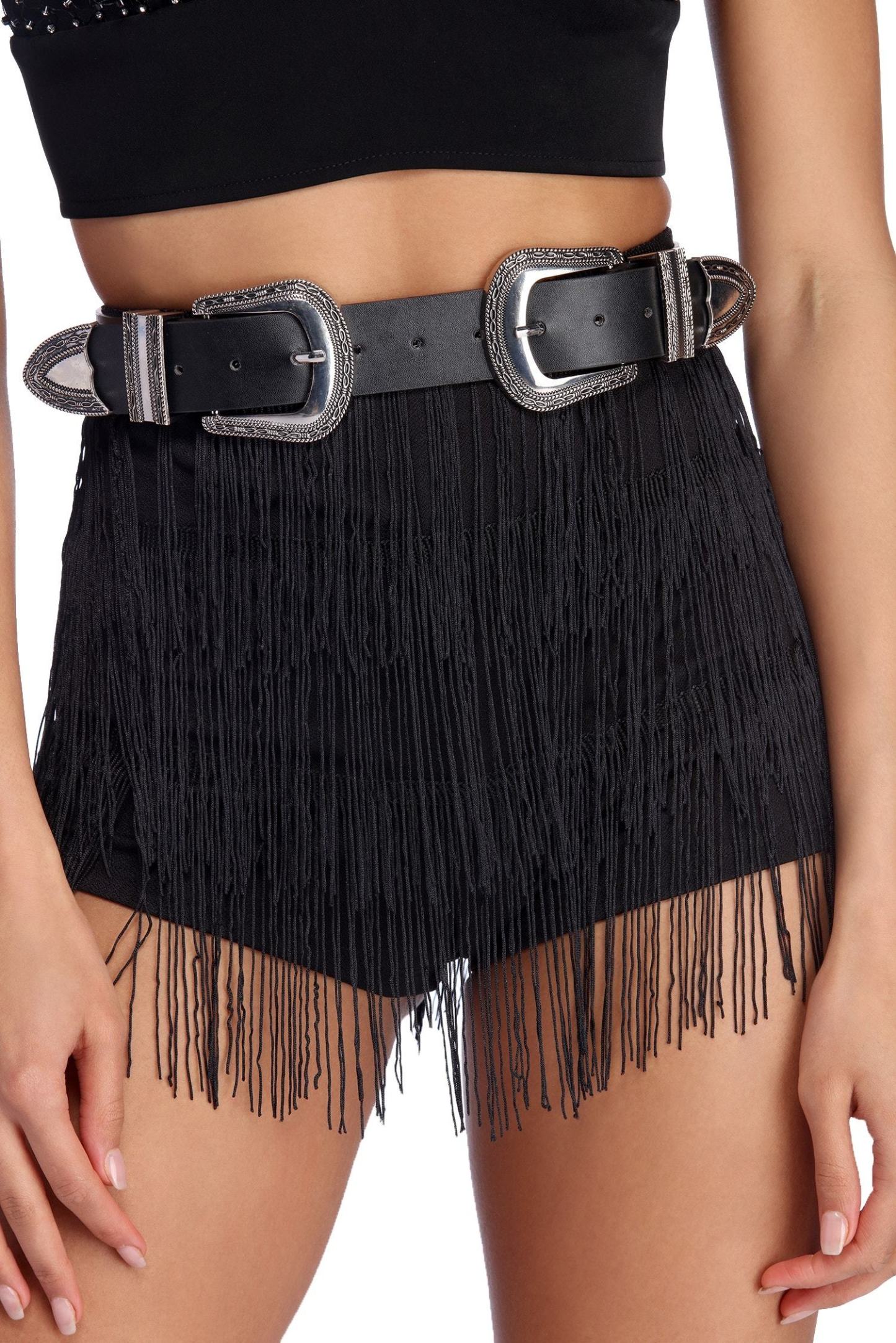 Into The Wild Double Buckle Belt - Lady Occasions