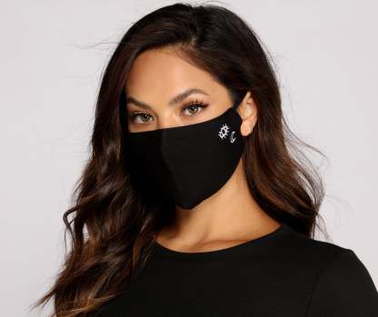 Desert Night Face Mask With Earloops - Lady Occasions