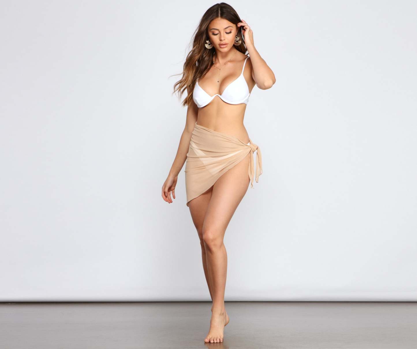Essential Mesh Swim Coverup - Lady Occasions