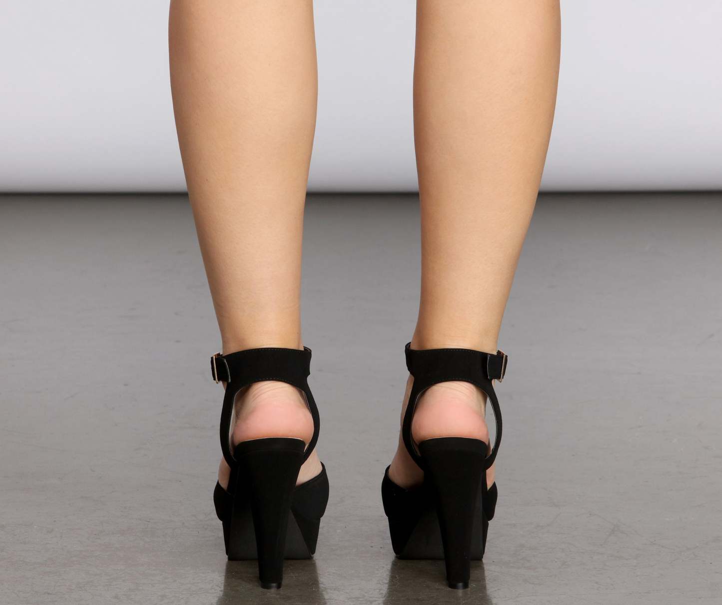 Peep Toe Platform Stilletto Heels - Lady Occasions