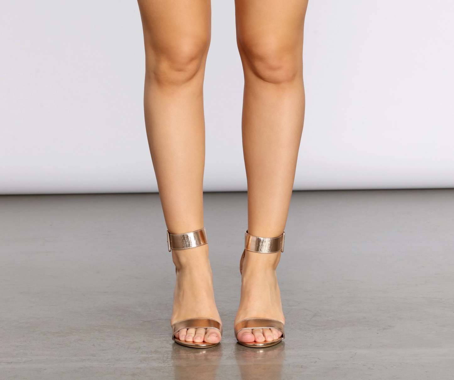 Don't Stop The Music Chrome Stiletto Heels - Lady Occasions