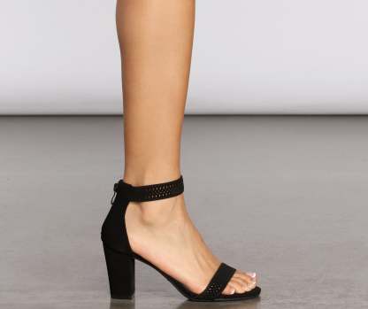 Step Above The Rest Simple Block Heels - Lady Occasions