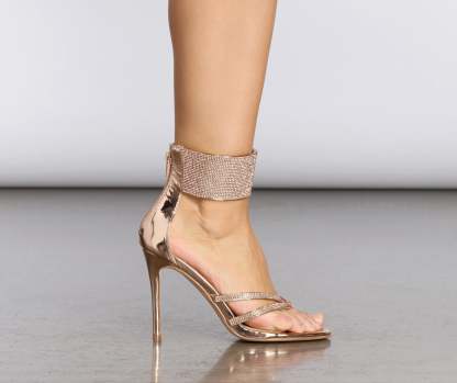 No Other Woman Rhinestone Stiletto Heels - Lady Occasions