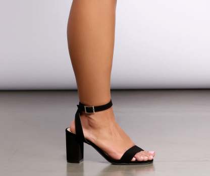Strut Like You Mean It Block Heels - Lady Occasions
