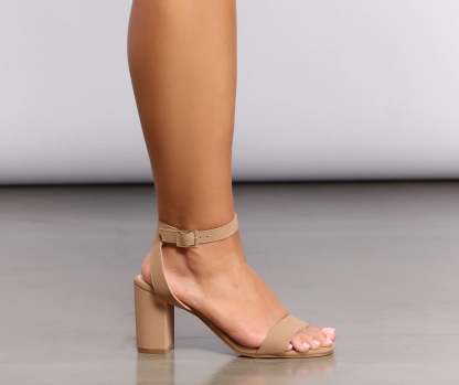 Strut Like You Mean It Block Heels - Lady Occasions