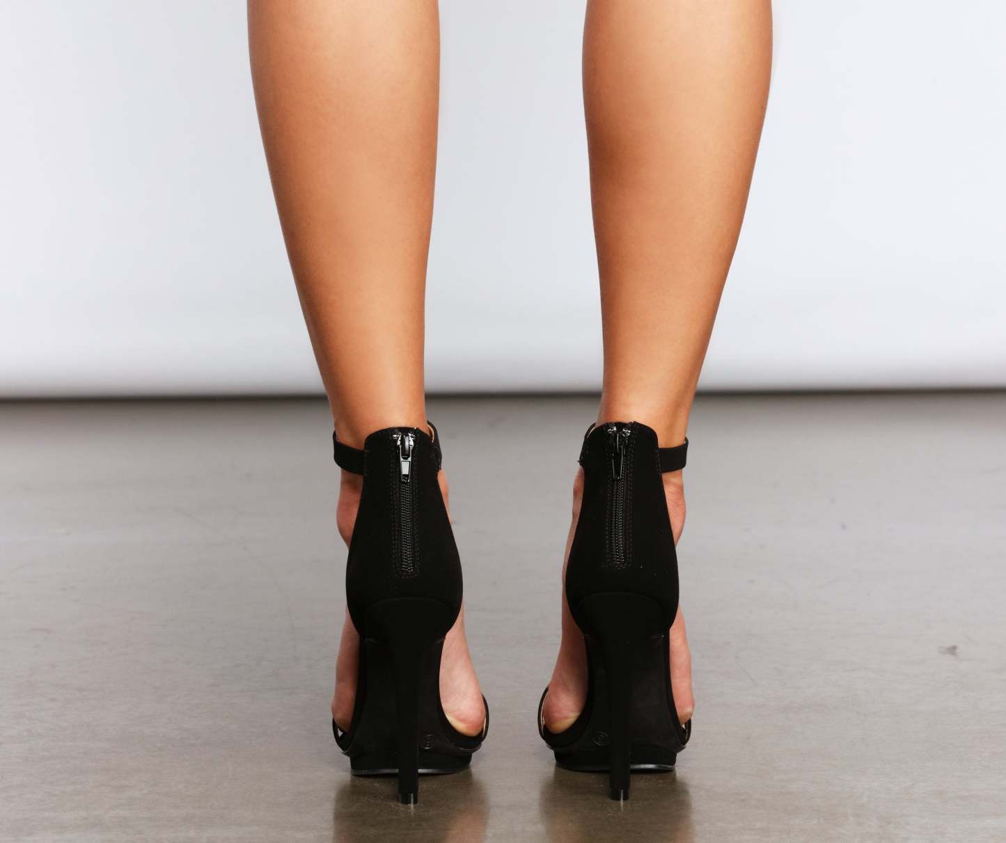 Fab Faux Suede Island Heels - Lady Occasions