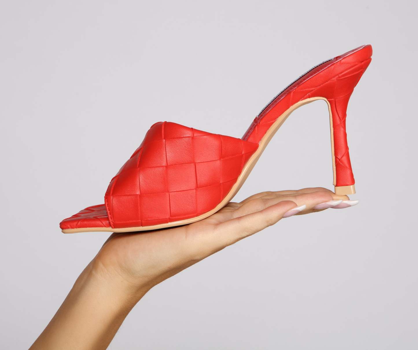 Elevated Style Faux Leather Stiletto Mules - Lady Occasions