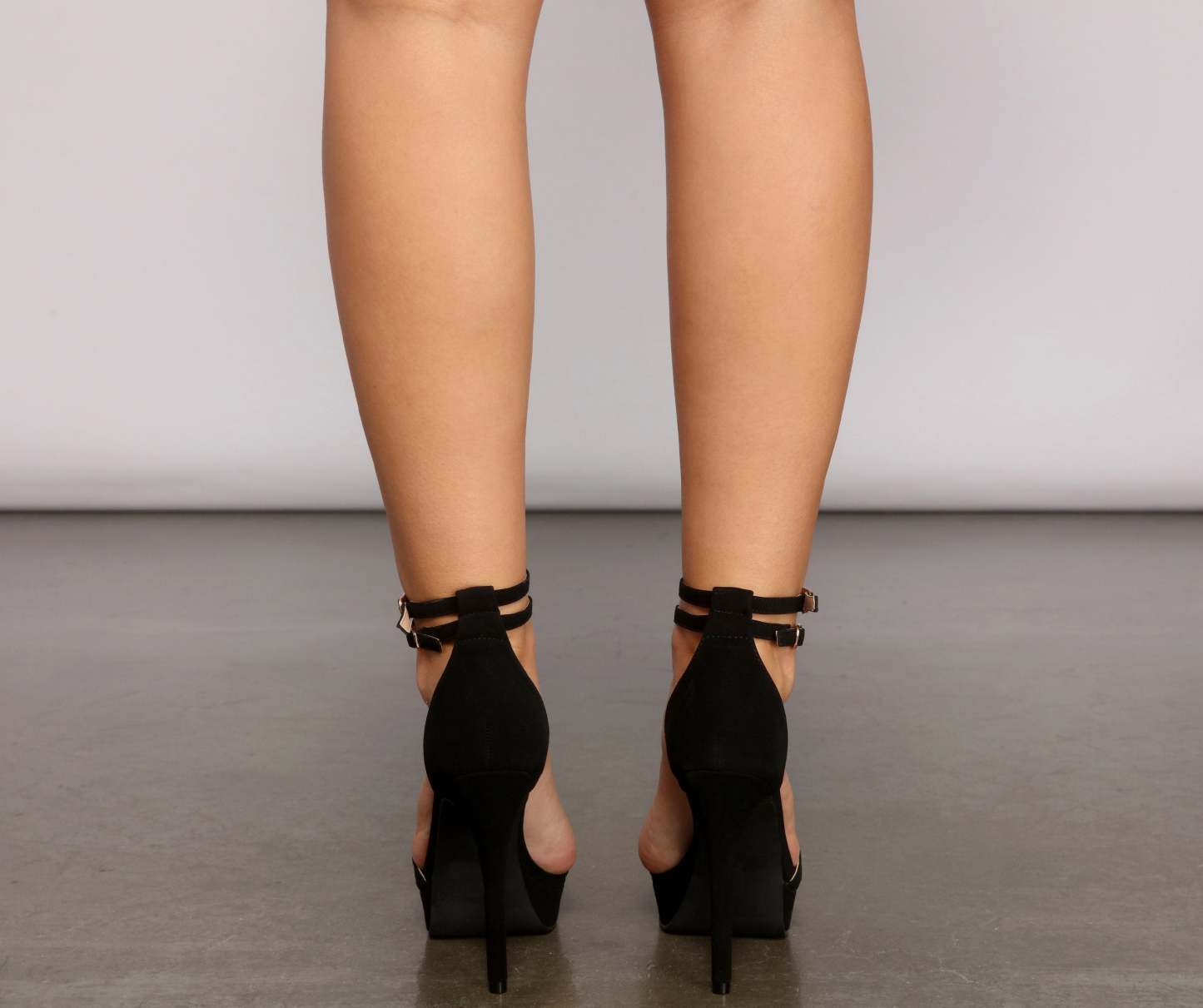 Stylish And Strappy Platform Stiletto Heels - Lady Occasions