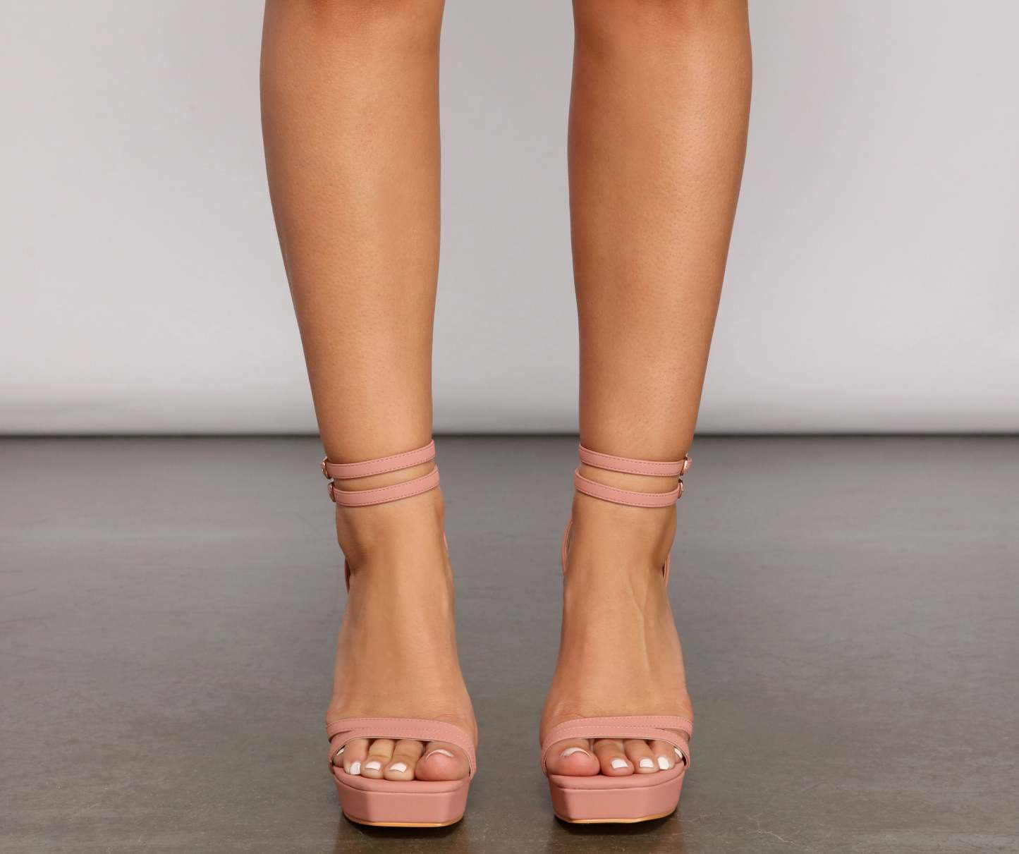 Stylish And Strappy Platform Stiletto Heels - Lady Occasions
