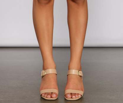 Elevated Essential Short Block Heels - Lady Occasions